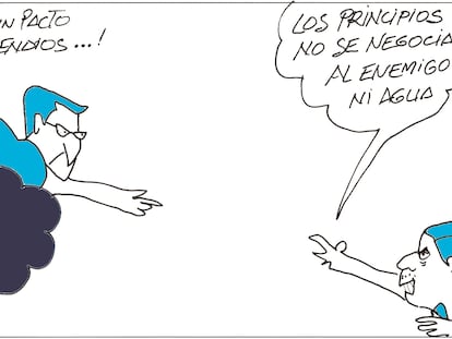 Peridis: “Ni agua”