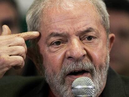 O ex-presidente Lula, no &uacute;ltimo dia 15.