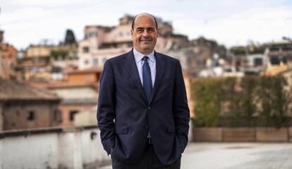 El Secretario del Partido Democratico Nicola Zingaretti.