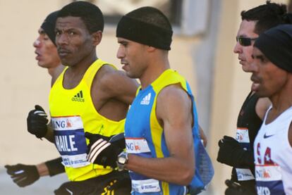 Haile Gebrselassie, en el maratón de Nueva York