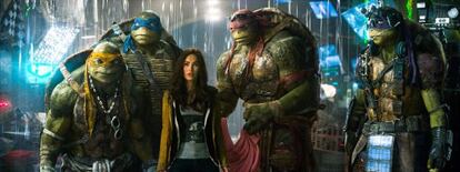 Por su papel en 'Ninja turtles' Megan Fox ha sido considera Peor Actriz de la temporada.