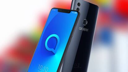 Alcatel 5V, el nuevo "top" de la marca con notch y doble cámara