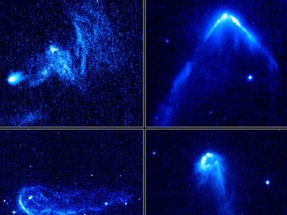 Imágenes captadas por el telescopio 'Hubble'