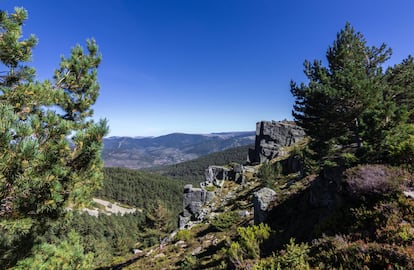 The Lagunas glaciares de Neila natural park in Burgos.