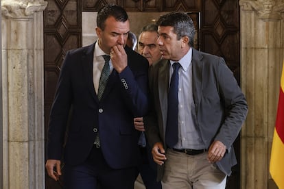 Mazón llega al aniversario de la dana acorralado por la justicia y cuestionado por su partido