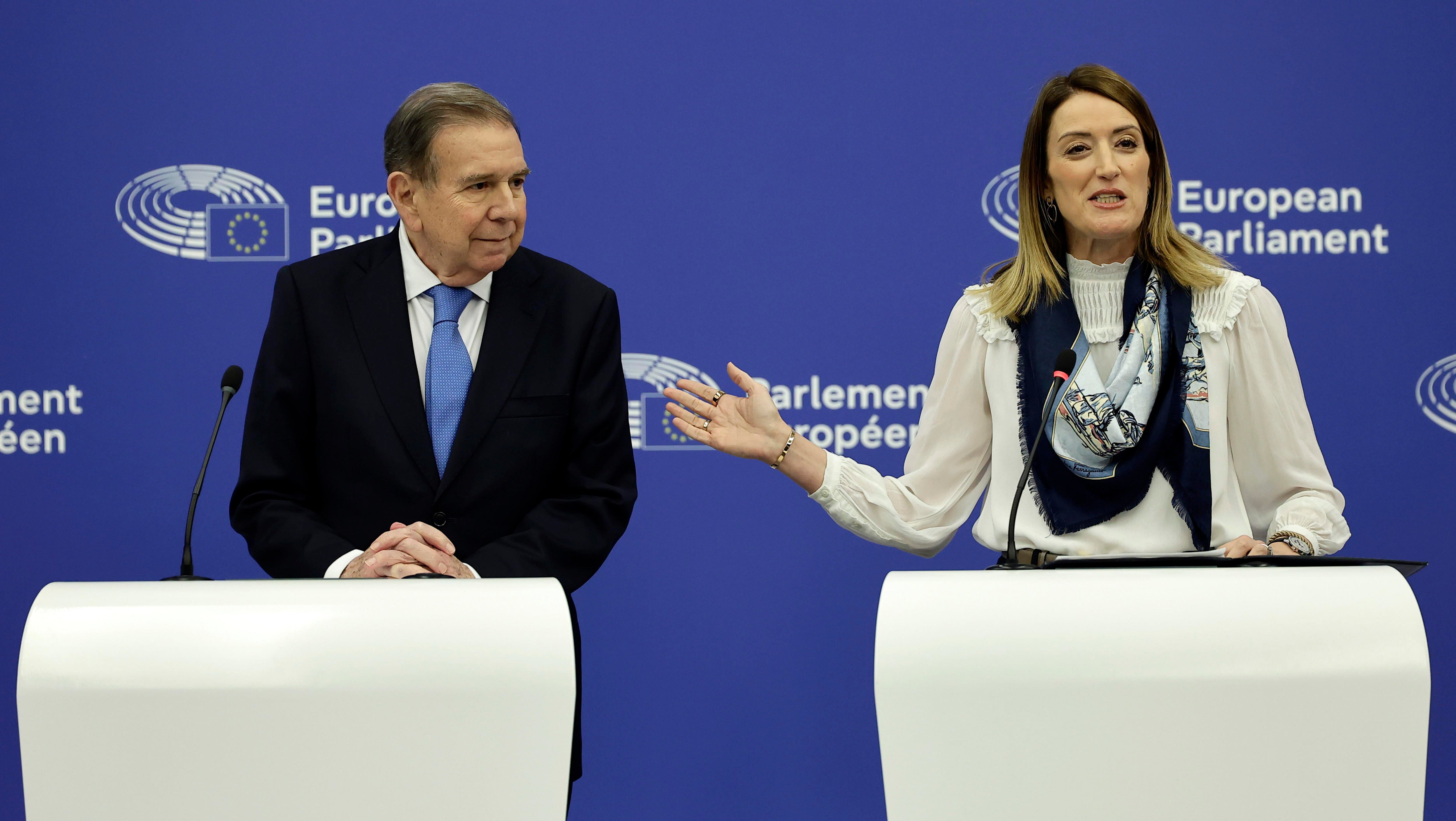 Edmundo González en la Eurocámara: “Todavía hay espacio para hacer valer la voluntad popular” en Venezuela