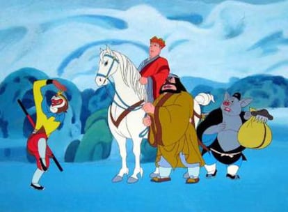 Fotograma de 'Viaje al oeste'.