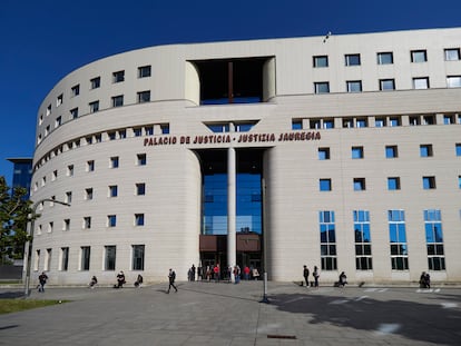 El Palacio de Justicia de Pamplona.