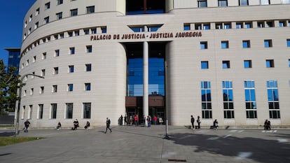 El Palacio de Justicia de Pamplona.