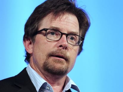 El actor Michael J. Fox