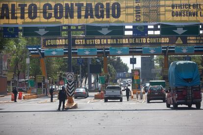 Acceso a la Central de Abasto de Ciudad de México