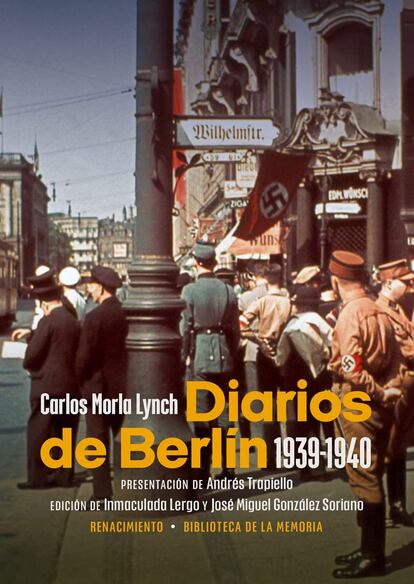 Portada de 'Diarios de Berlín. 1939-1940', de Carlos Morla Lynch. EDITORIAL RENACIMIENTO