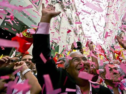 El líder del Partido Socialista de Portugal, Antonio Costa.