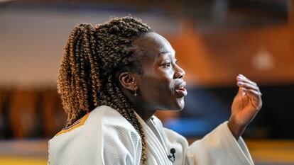 French judoka Clarisse Agbegnenou