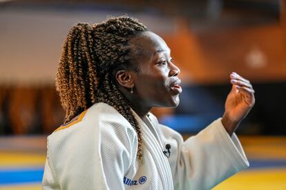 French judoka Clarisse Agbegnenou