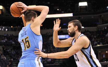 Jokic y Marc Gasol.