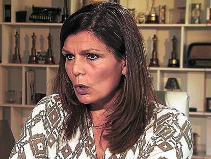 A file picture provided by Clarín newspaper shows Miriam Quiroga, former secretary of late president Néstor Kirchner.