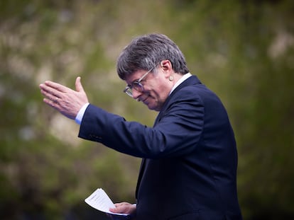 L’expresident Carles Puigdemont.