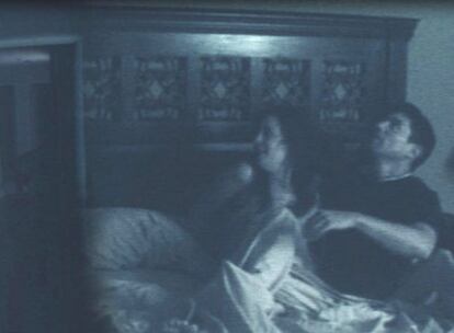 Fotograma de la película <i>Paranormal activity.</i>