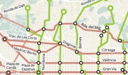 Barcelona reformará la red de autobuses urbanos