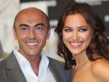 Manuel Mota, con Irina Shayk.