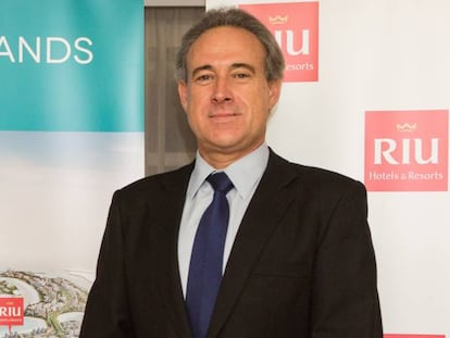 Luis Riu, consejero delegado de Riu, en una imagen de archivo. 