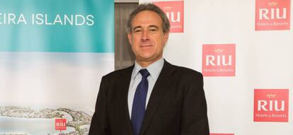 Luis Riu, consejero delegado de Riu, en una imagen de archivo.