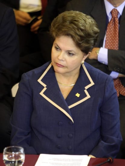 La presidenta de Brasil, Dilma Rousseff.