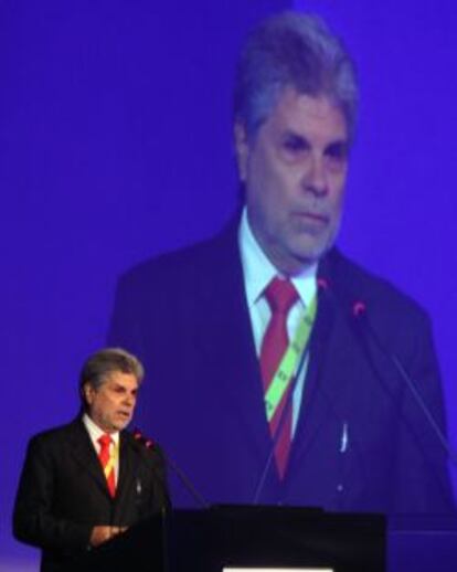 Antonio Carlos Valente, presidente de Telef&oacute;nica Brasil. 