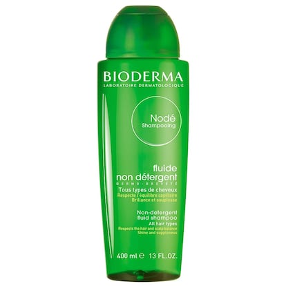 Nodé, un champú fluido no detergente, de Bioderma.