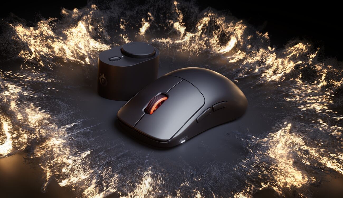 SteelSeries presenta sus nuevos ratones gaming con 8.000 Hz, conexión UWB y dos baterías para jugar sin parar