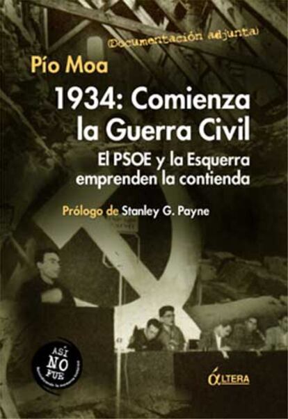 El historiador y habitual colaborador de prensa Pio Moa revisa el comienzo de la Guerra Civil desde una perspectiva conservadora. Segn Moa, la guerra no comenz con golpe de Estado fascista sino con la revolucin de 1934 en Asturias y Catalu?a. Editorial ?ltera.