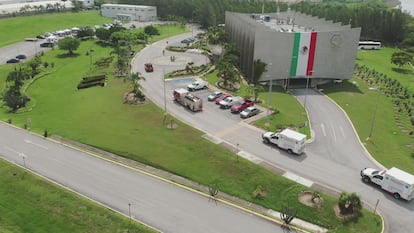 Instalaciones del puerto de Altamira en una fotografía de arcchivo.