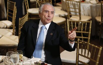 Michel Temer em Nova York.