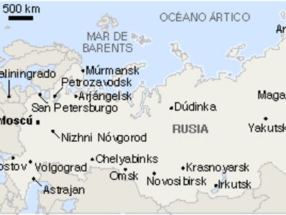 Lugar del hundimiento