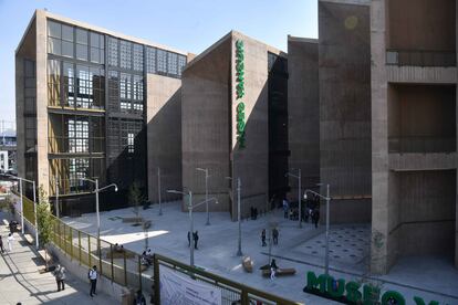 El exterior del Museo Yancuic en la alcaldía Iztapalapa, el 24 de febrero.