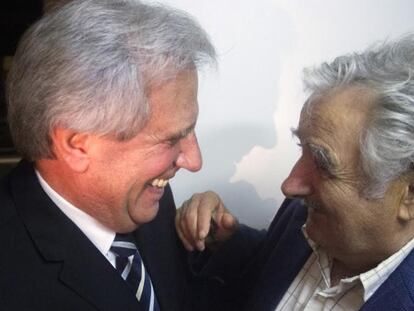 Tabaré Váquez (75 anos) e José Mujica (80 anos).