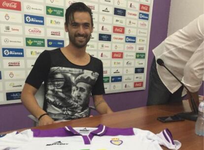 Nuno Silva, en la seva presentació amb el Jaén