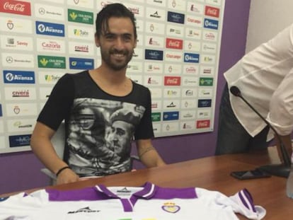 Nuno Silva, en la seva presentació amb el Jaén