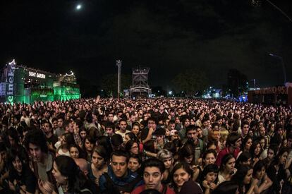 La organización calculó en 17.500 la cantidad de asistentes.