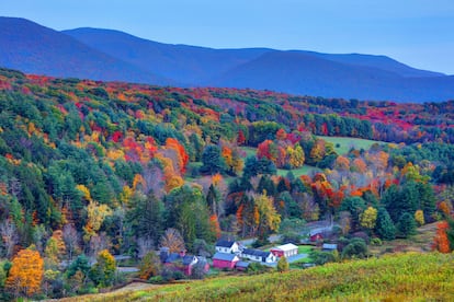 Vista oto?al del monte Greylock, en Williamstown (Massachusetts).