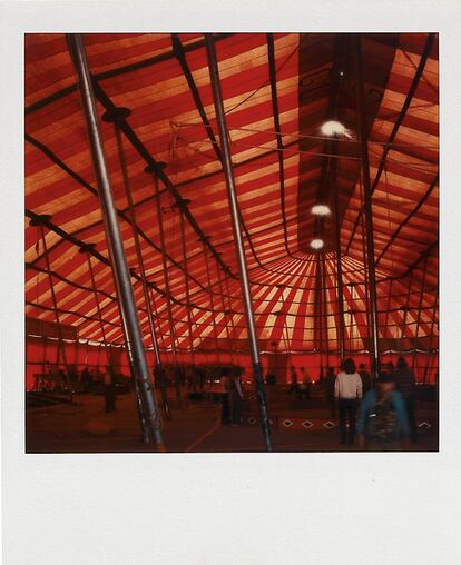 Charles Eames, Untitled, 1975. Polaroid SX-70.