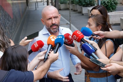 El vicesecretario de Educación e Igualdad, Jaime de los Santos, este jueves en Madrid.