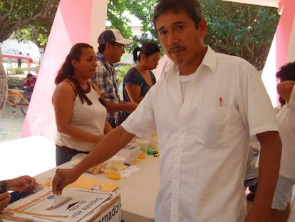 El periodista Moisés Sánchez