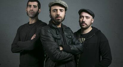 El grupo Sidecars, fotografiados en Madrid hace unas semanas.