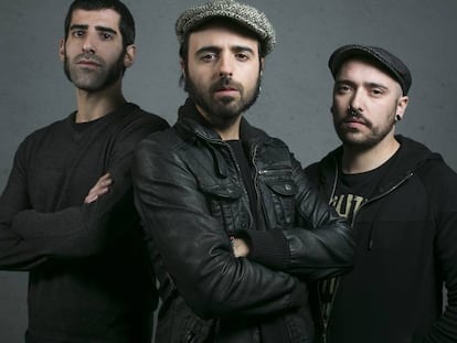 El grupo Sidecars, fotografiados en Madrid hace unas semanas.