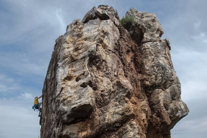 Cerro del Hierro, en la Sierra Norte de Sevilla.