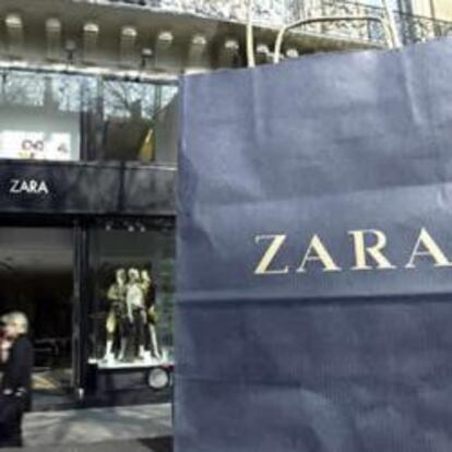 Tienda de Zara, marca del grupo Inditex