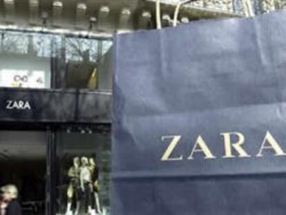 Tienda de Zara, marca del grupo Inditex