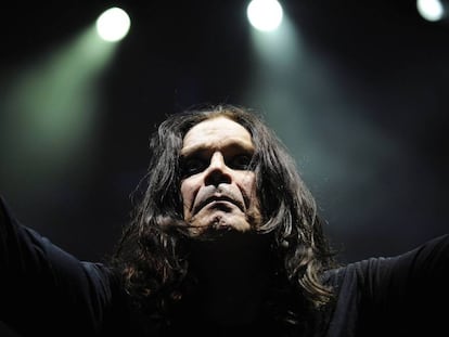 Ozzy Osbourne em um concerto de 2008 em Sidney, Austrália.